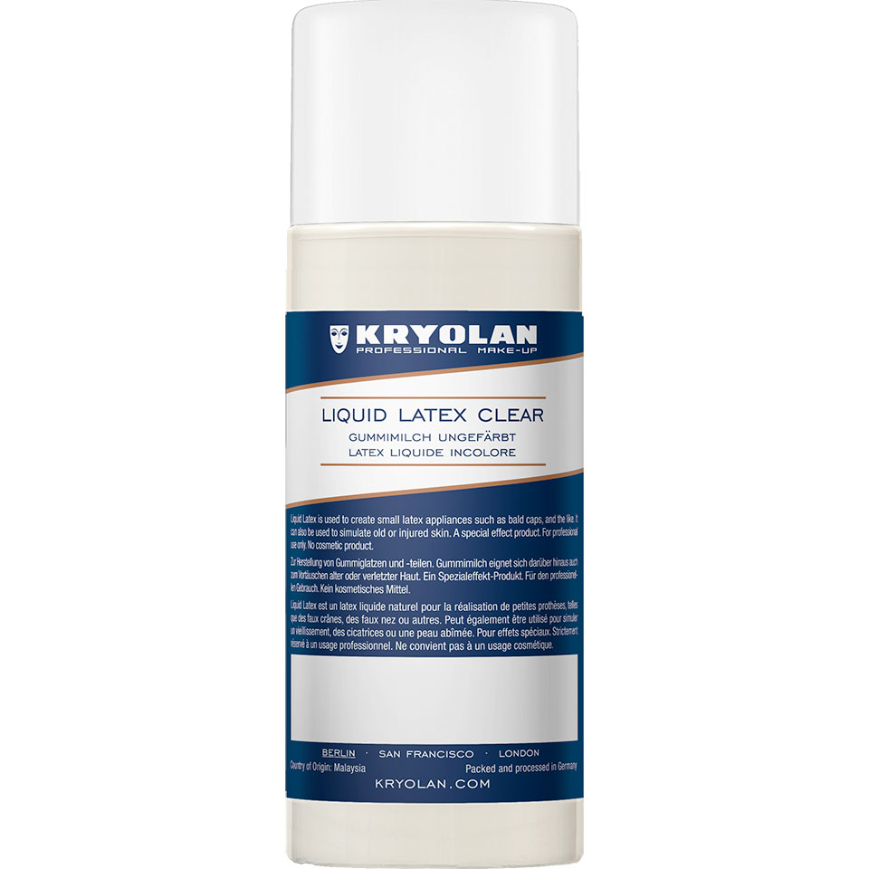 Latex liquide non coloré